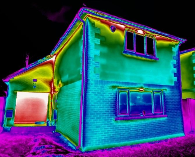 When Is the Best Time to Carry Out a Thermal Survey Build IR know the best time to carry out a Thermal Survey - Residential Building example